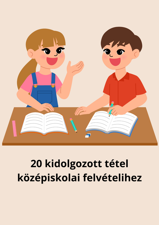 Kidolgozott Angol szóbeli tételek nyolcadikosoknak